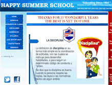 Tablet Screenshot of happysummerschool.com